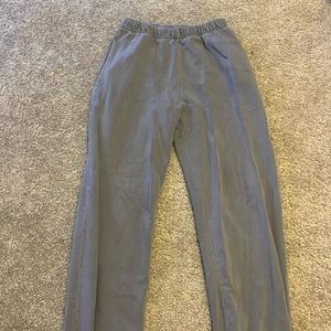 grey brandy melville rosa sweatpants